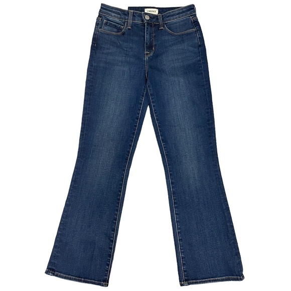 L'AGENCE Serena Baby Flare in Azul - Picture 3 of 7